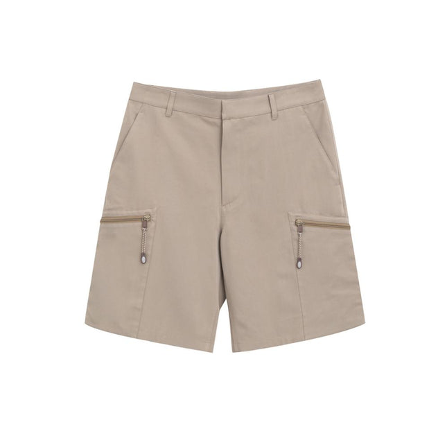 Dior Beige Cotton Cargo Shorts