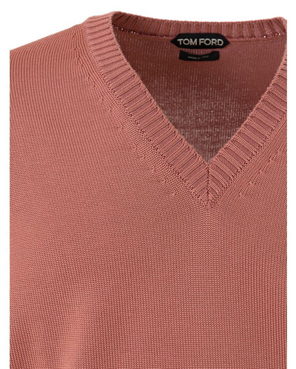Tom Ford Pink Silk Sweatshirt