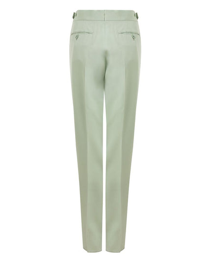 Tom Ford Green Viscose Chino Pants