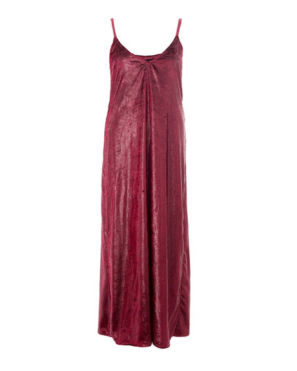 Lardini Bordeaux Polyester Cocktail Dress