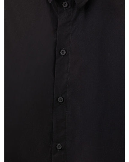 Balenciaga Black Cotton Long Dress