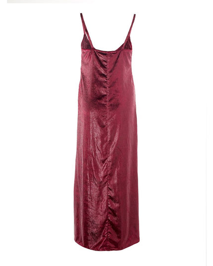 Lardini Bordeaux Polyester Cocktail Dress