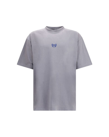 Balenciaga Gray Cotton T-Shirt