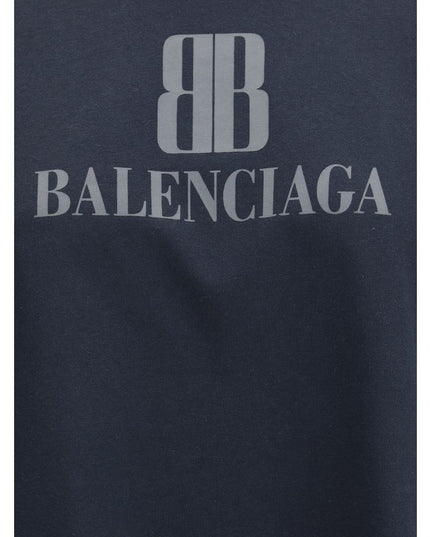 Balenciaga Black Cotton T-Shirt