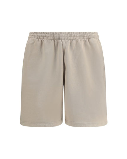 Balenciaga Beige Cotton Bermuda Shorts