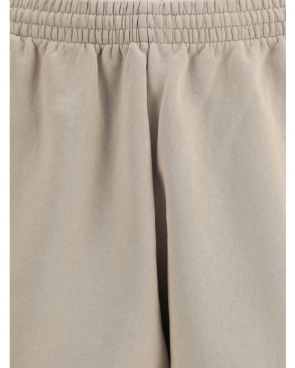 Balenciaga Beige Cotton Bermuda Shorts