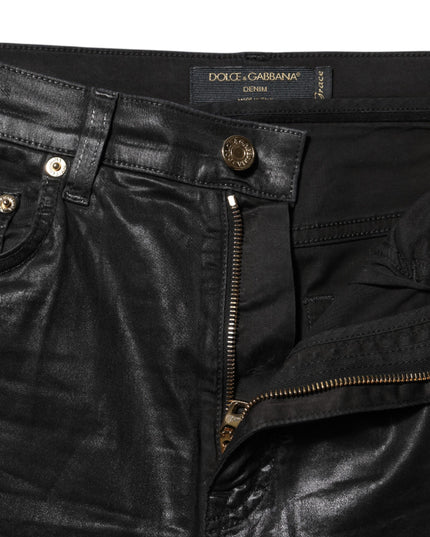 Dolce & Gabbana Black GRACE High Waist Skinny Denim Jeans