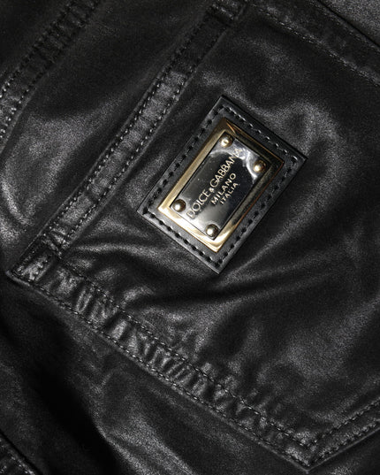 Dolce & Gabbana Black GRACE High Waist Skinny Denim Jeans