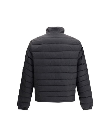 Versace Black Polyester Shell Jacket