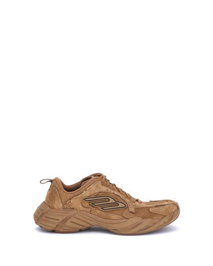Balenciaga Brown Polyester Athletic Sneakers
