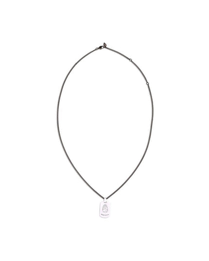 Alexander McQueen Silver Metal Necklace