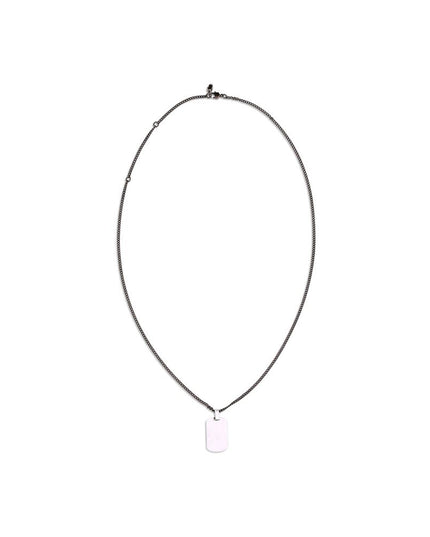 Alexander McQueen Silver Metal Necklace