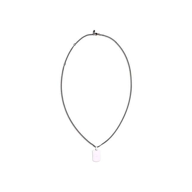 Alexander McQueen Silver Metal Necklace