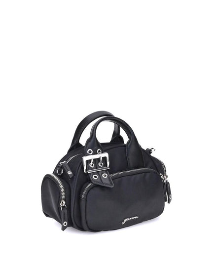 Ganni Black Nylon Shoulder Bag