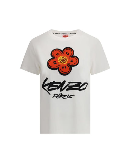 Kenzo White Cotton T-Shirt