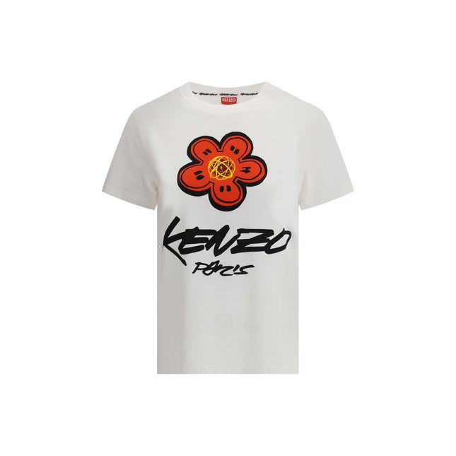 Kenzo White Cotton T-Shirt