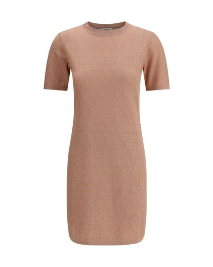 Fendi Multicolor Cotton Casual Dress