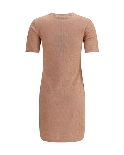 Fendi Multicolor Cotton Casual Dress