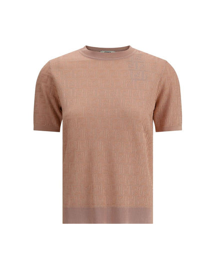 Fendi Multicolor Viscose T-Shirt