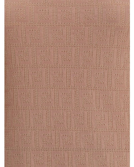 Fendi Multicolor Cotton Casual Dress