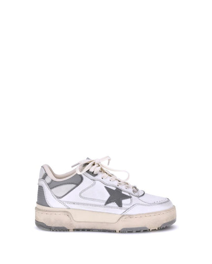 Golden Goose White Rubber Low Top Sneakers