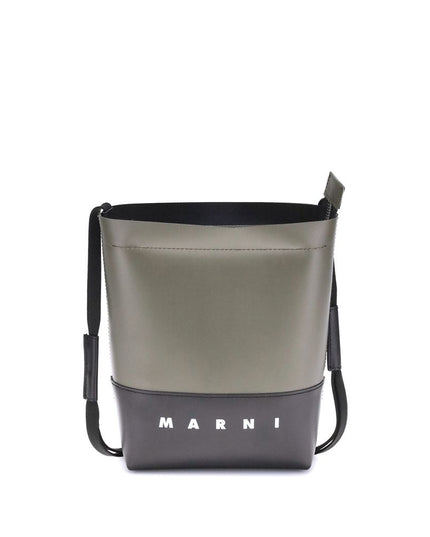 Marni Green Polyester Shoulder Bag