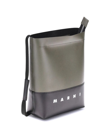 Marni Green Polyester Shoulder Bag