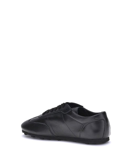 Marni Black Calf Leather Bos Taurus Athletic Sneakers