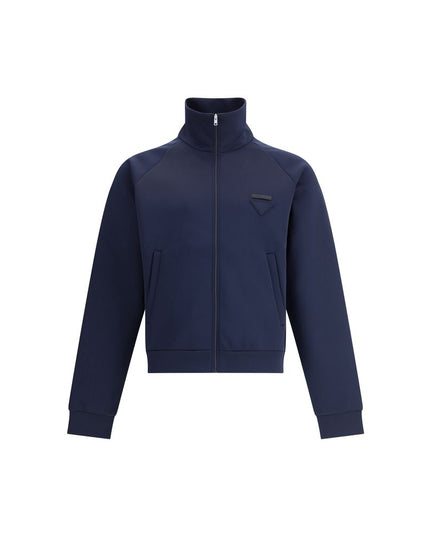 Prada Blue Polyester Sweatshirt