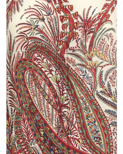 Etro Multicolor Silk Pattern Shirt
