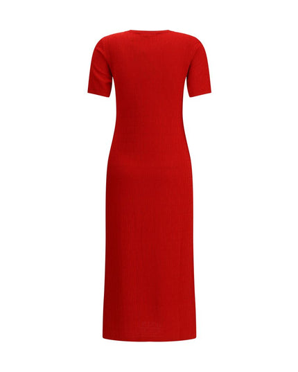Fendi Red Cotton Casual Dress