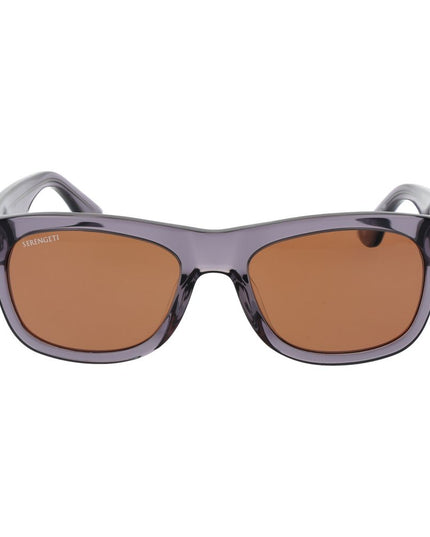 Serengeti Gray Plastic Sunglasses