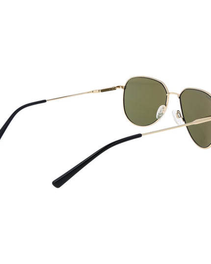 Serengeti Gold Plastic Sunglasses