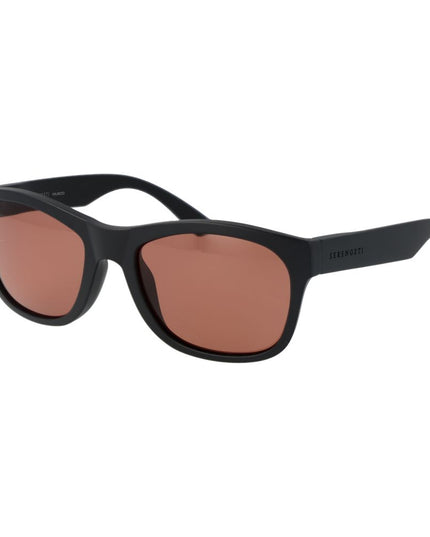 Serengeti Black Plastic Sunglasses