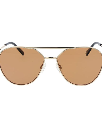 Serengeti Gold Plastic Sunglasses