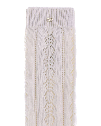 Valentino Garavani Cotton crochet Socks