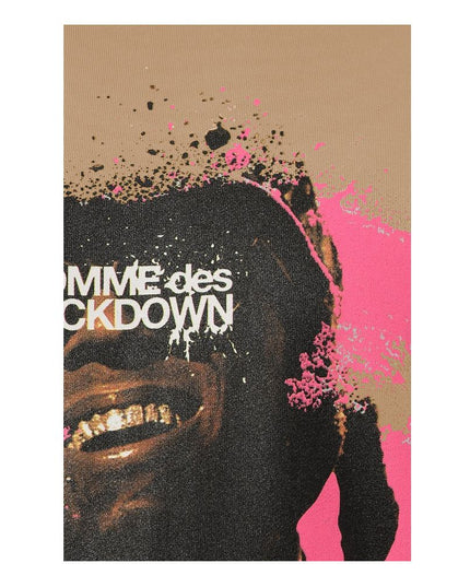 Comme Des Fuckdown Brown Cotton Men's Sweater