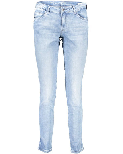 Guess Jeans Azzurro Organic Cotton Women Jeans
