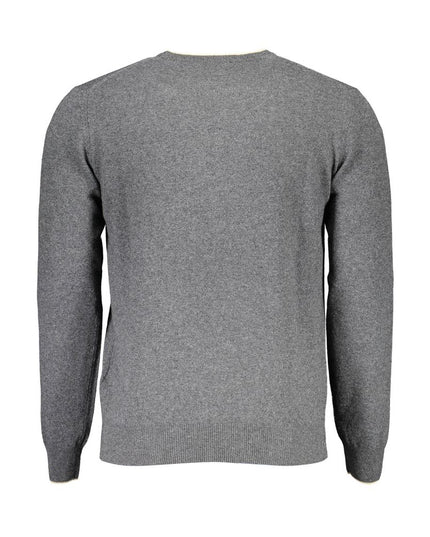 Harmont & Blaine Gray Wool Sweater
