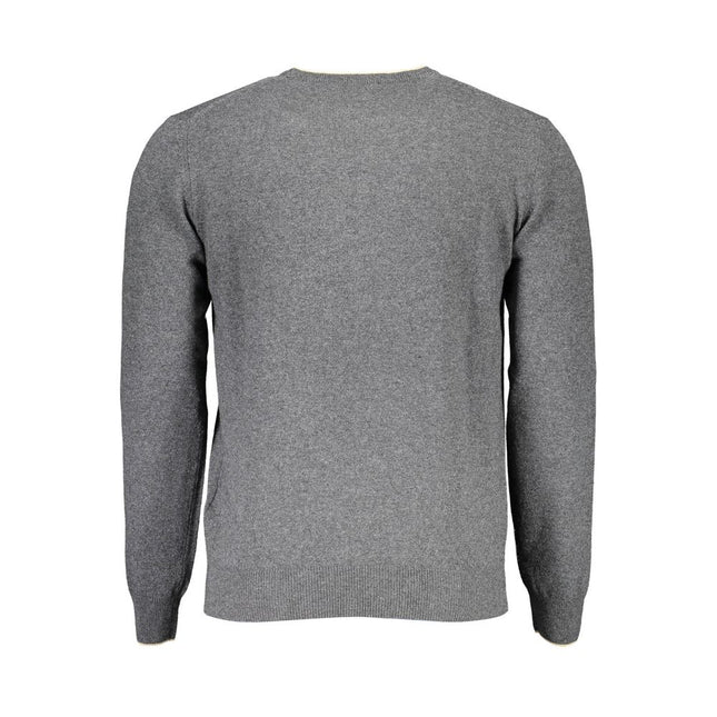 Harmont & Blaine Gray Wool Sweater