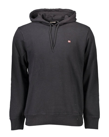 Napapijri Black Cotton Men Sweater