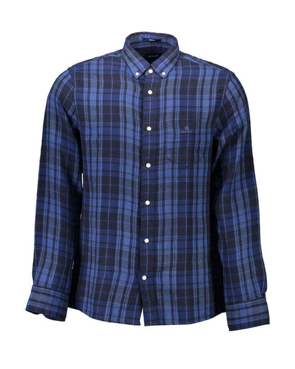 Gant Blue Cotton Shirt