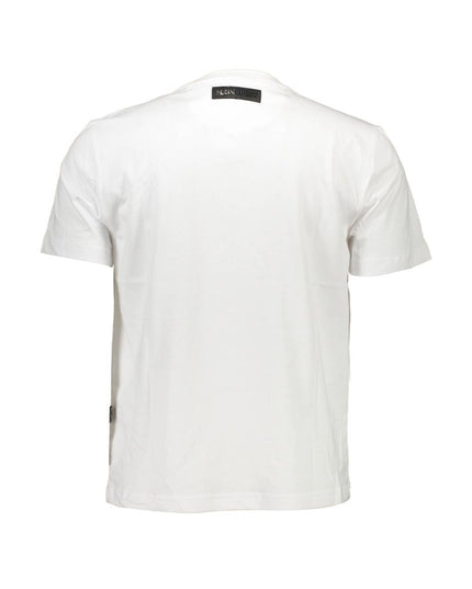 Plein Sport White Cotton T-Shirt