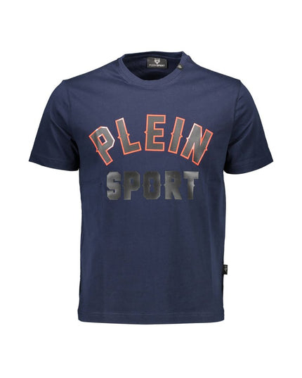 Plein Sport Blue Cotton T-Shirt