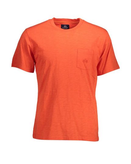 La Martina Red Cotton T-Shirt