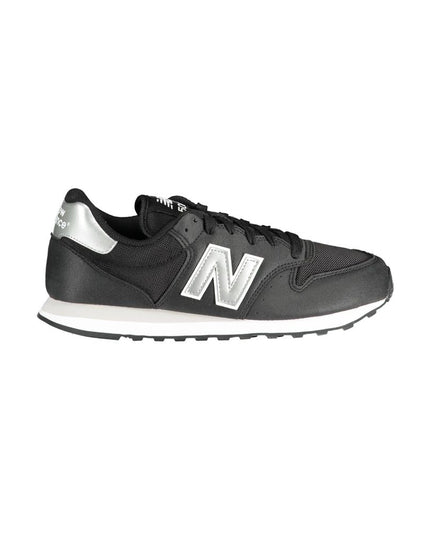 New Balance Black Polyester Sneaker