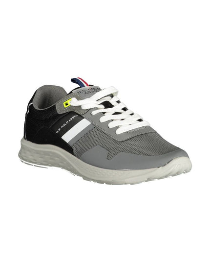 U.S. POLO ASSN. Gray Polyester Sneaker