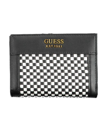 Guess Jeans Black Polyethylene Wallet