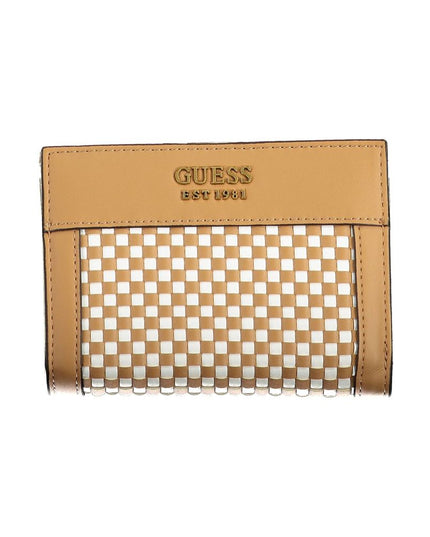 Guess Jeans Brown Polyethylene Wallet