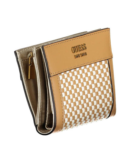 Guess Jeans Brown Polyethylene Wallet